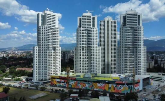 Cevahir Sky City Apartment-Spa & Fitness Center Skopje Eksteriør billede